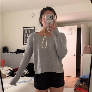 Aritzia Cashmere Gray Women's Top